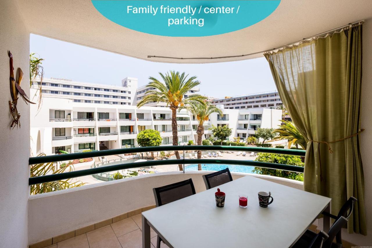 Ferienwohnung GO2TENERIFE Appart’Nido Famille - Piscine&Plage Playa de las Américas Exterior foto